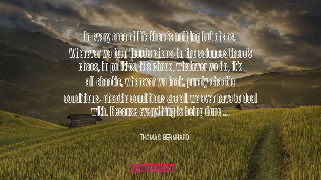 988 Area quotes by Thomas Bernhard
