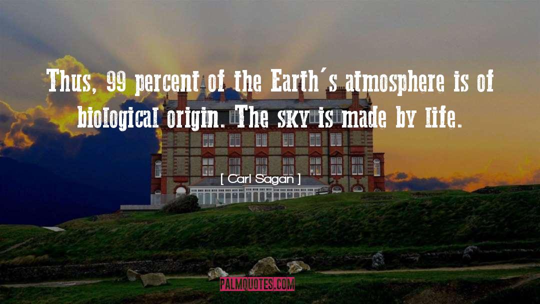 99 Percent quotes by Carl Sagan