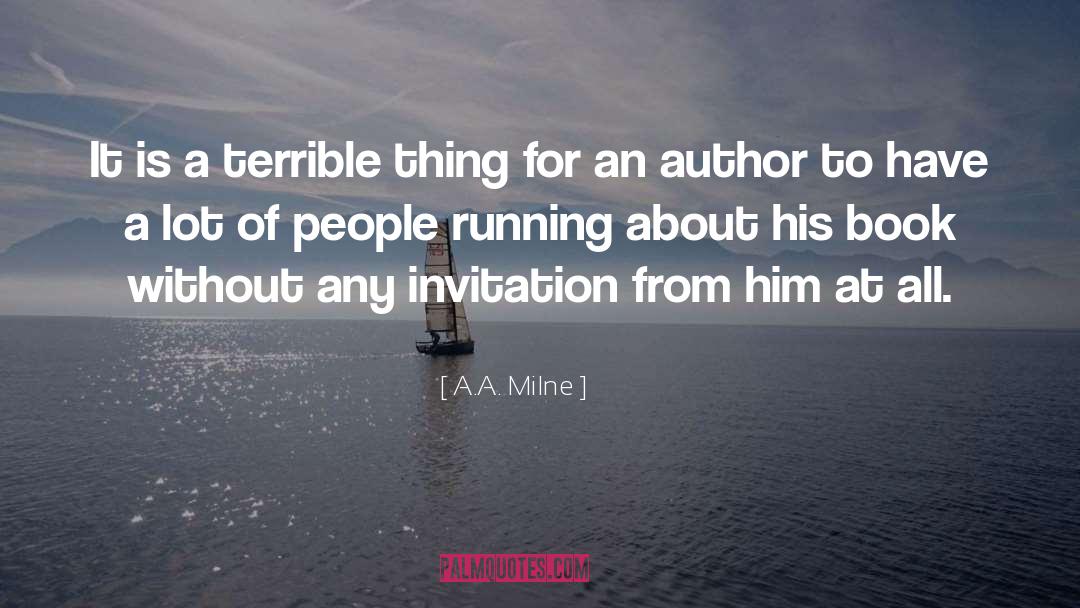 A A Milne quotes by A.A. Milne