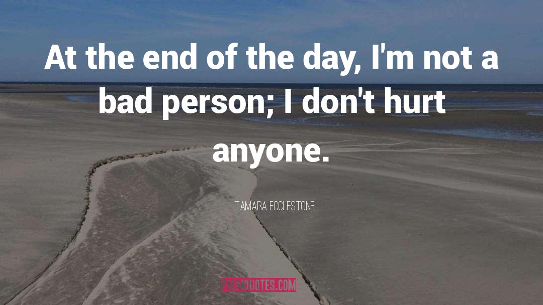 A Bad Day At School quotes by Tamara Ecclestone