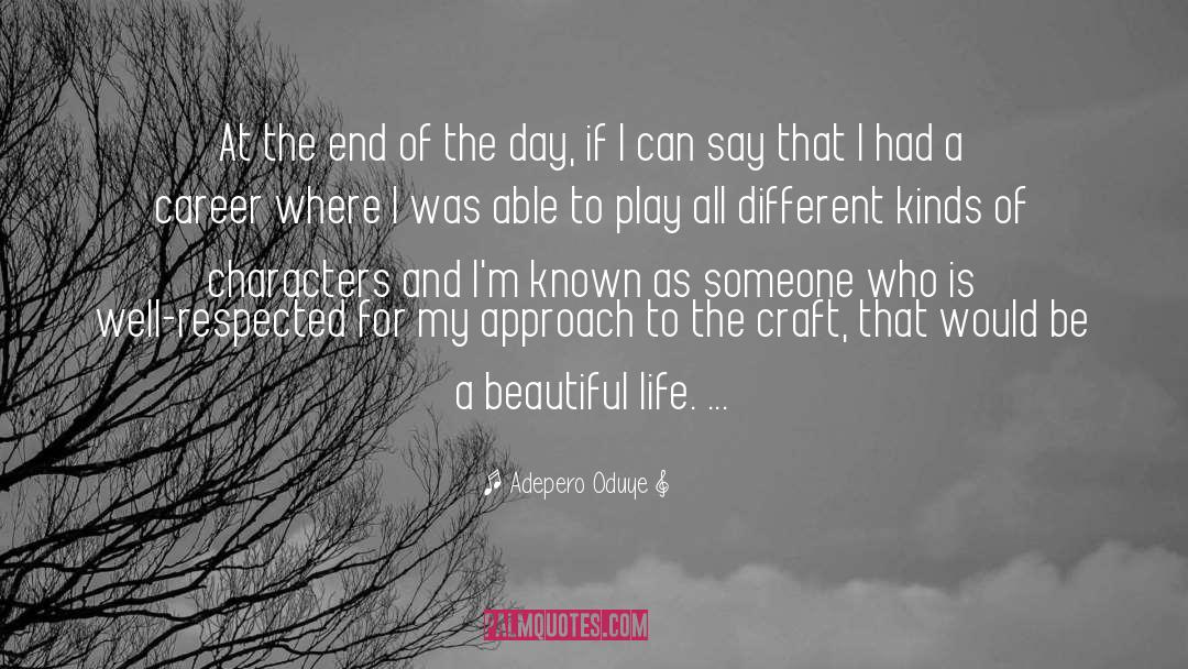 A Beautiful Life quotes by Adepero Oduye