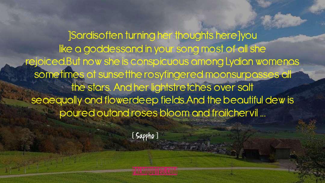 A Beautiful Life quotes by Sappho