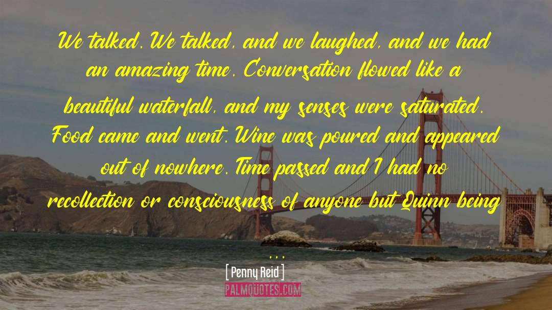 A Beautiful Wedding quotes by Penny Reid