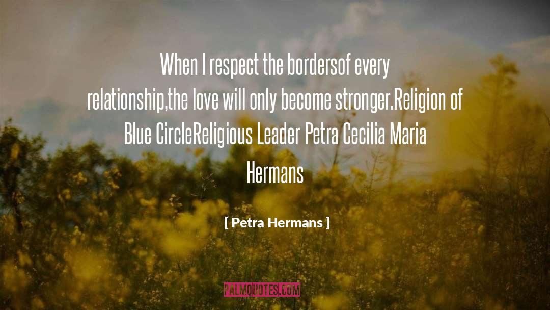 A Border quotes by Petra Hermans