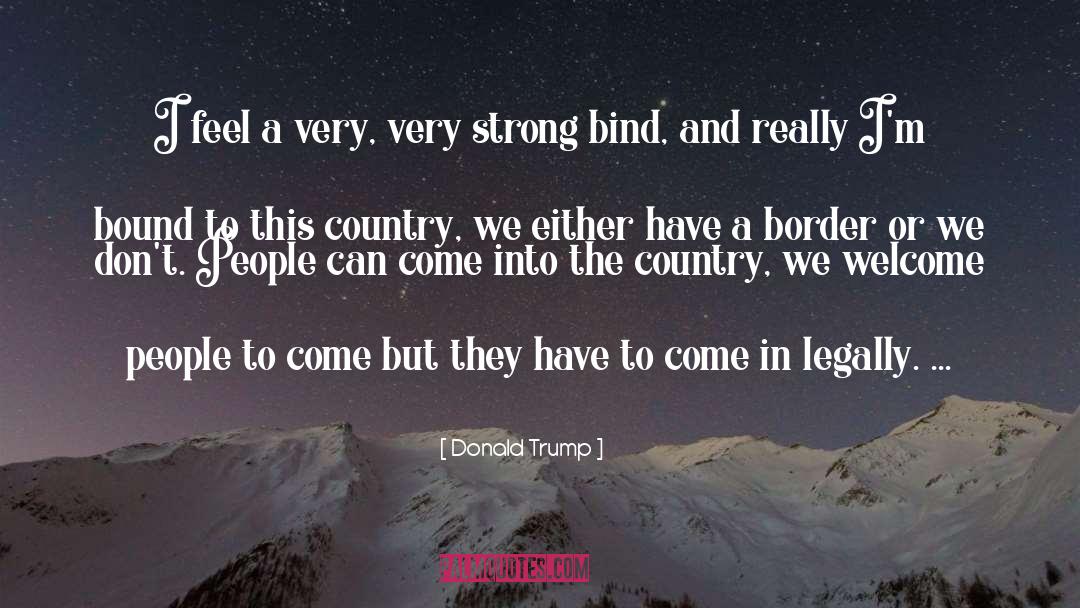 A Border quotes by Donald Trump