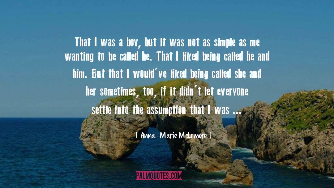 A Boy And Girl Being Friends quotes by Anna-Marie McLemore