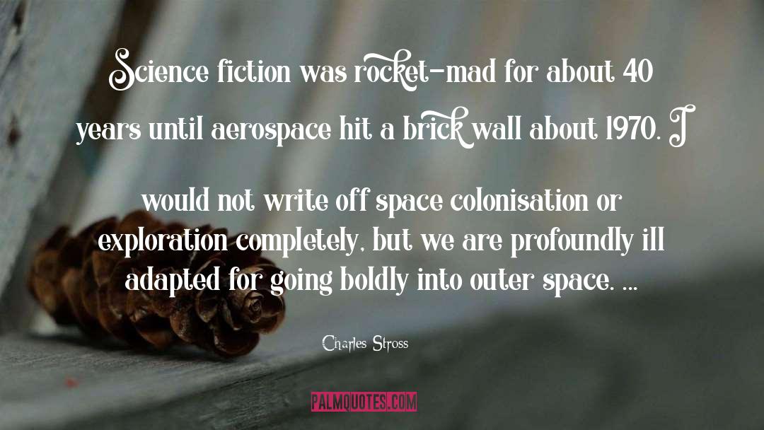 A Brick Wall quotes by Charles Stross