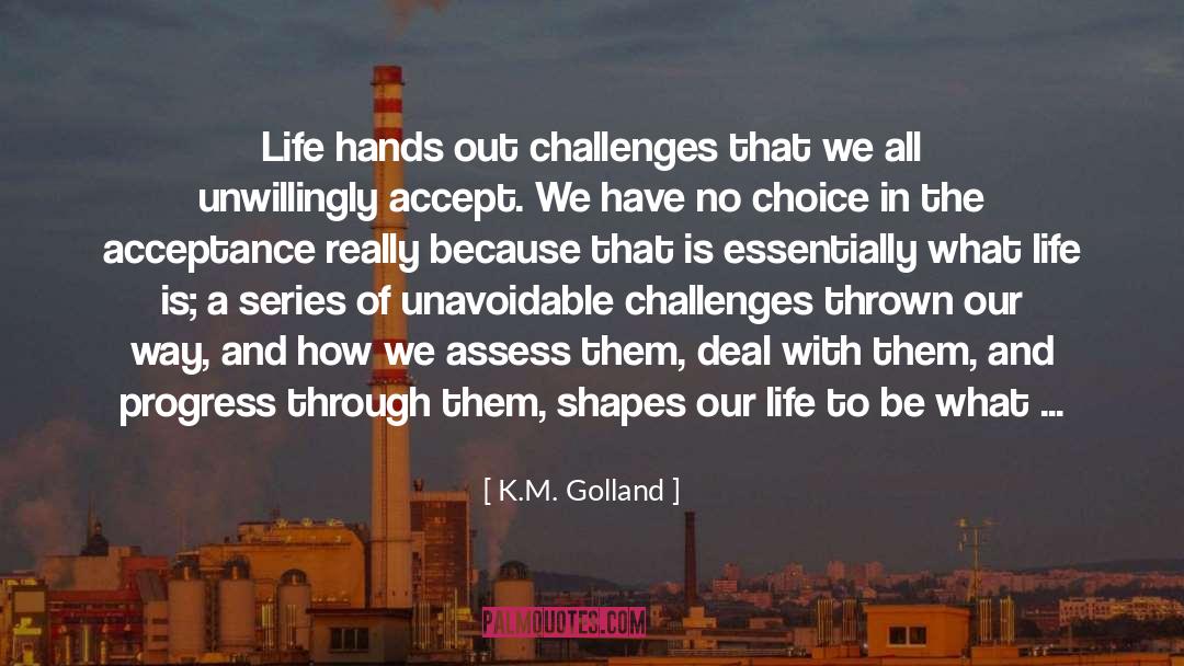 A Brick Wall quotes by K.M. Golland