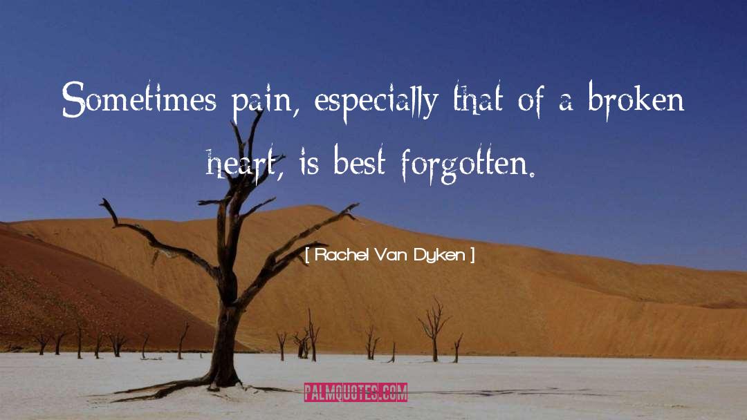 A Broken Heart quotes by Rachel Van Dyken
