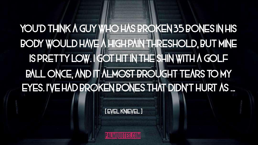 A Broken Novel quotes by Evel Knievel