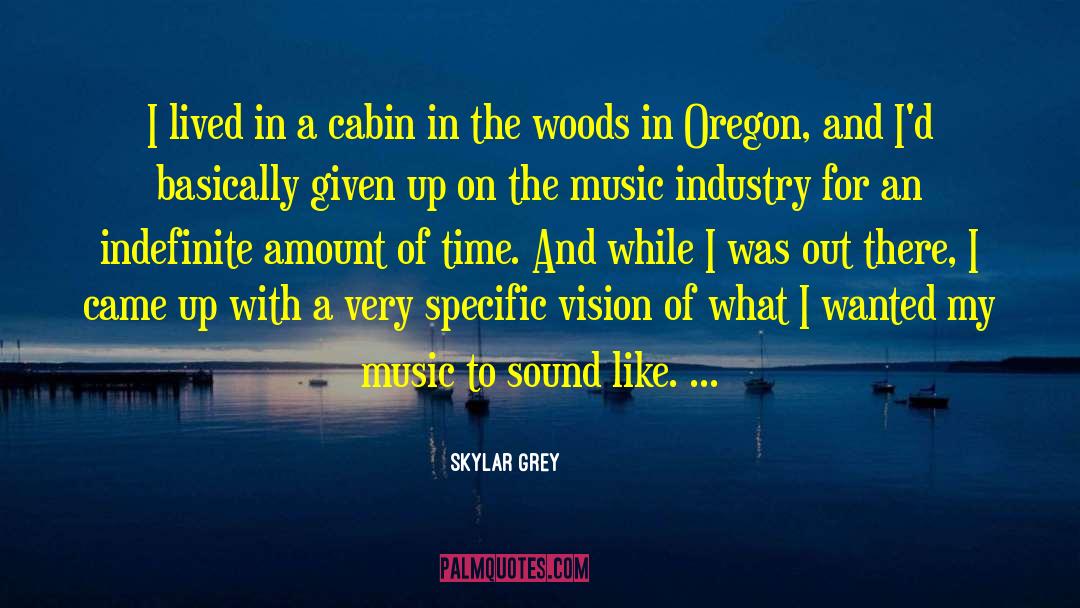 A Cabin In Woods quotes by Skylar Grey