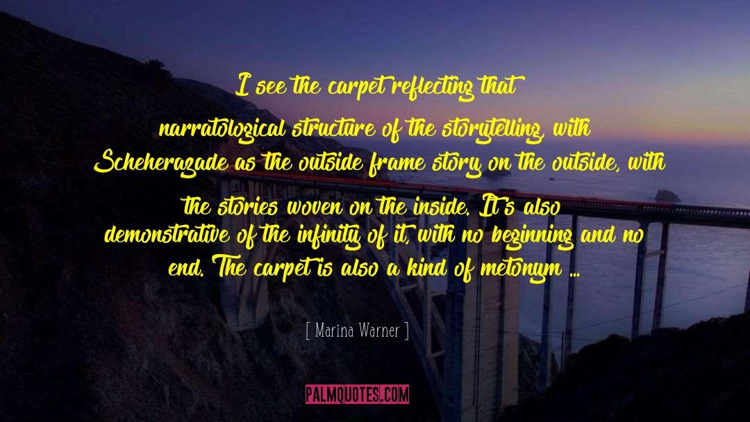 A Carpet Of Purple Flowers quotes by Marina Warner