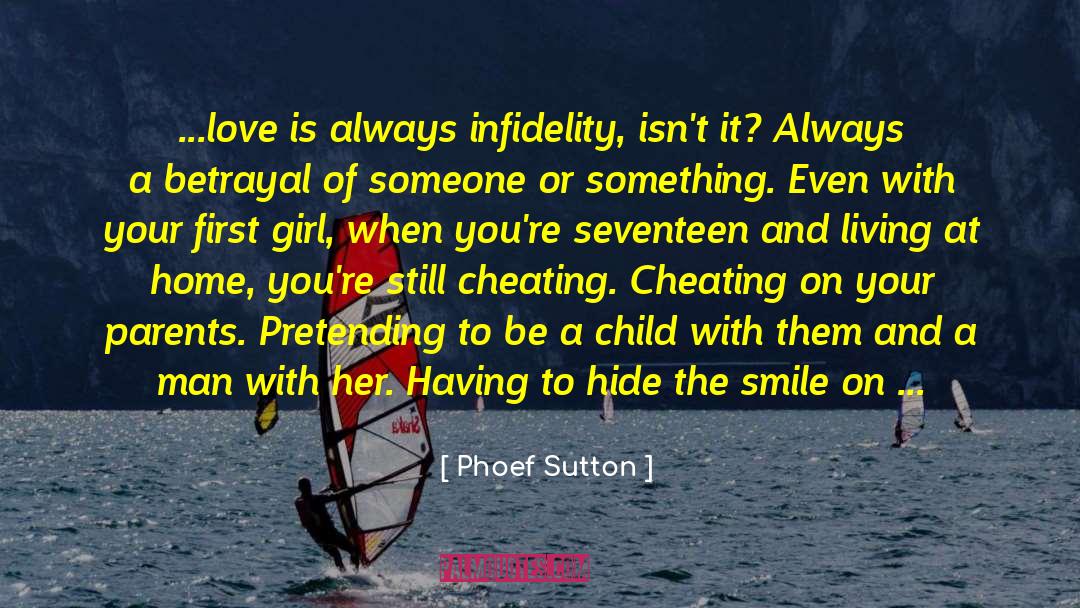 A Cheating Man Background quotes by Phoef Sutton
