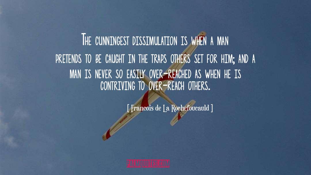 A Cheating Man Background quotes by Francois De La Rochefoucauld