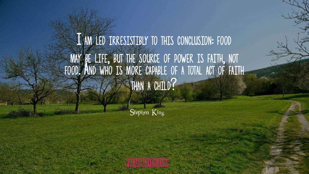 A Child quotes by Stephen King