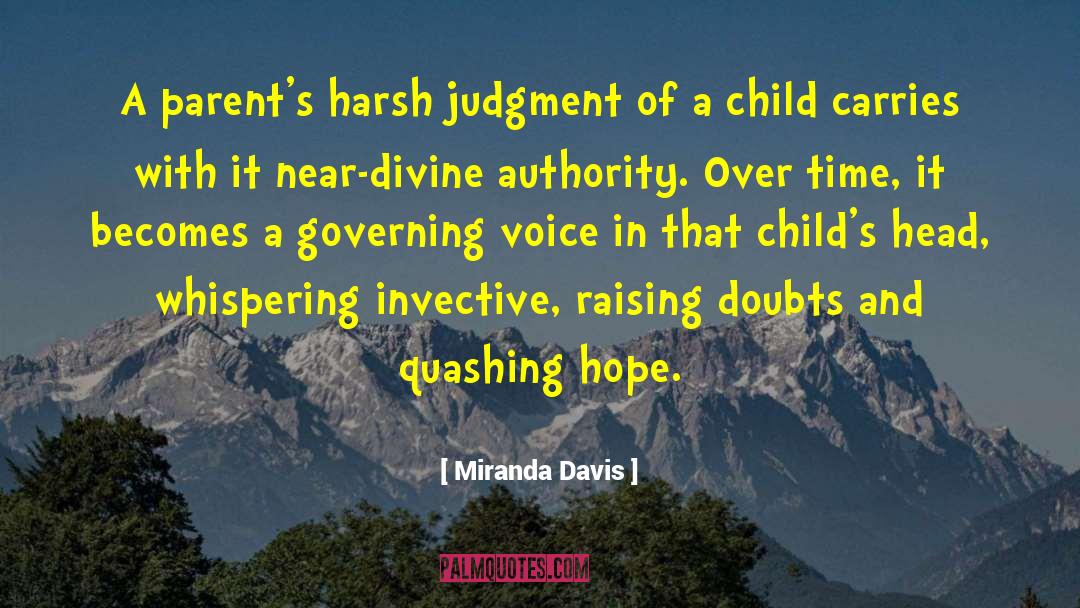 A Childs Love quotes by Miranda Davis