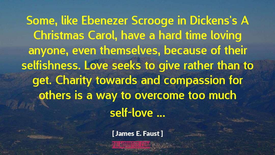 A Christmas Carol Stave 1 Key quotes by James E. Faust
