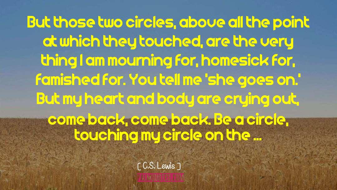 A Circle quotes by C.S. Lewis