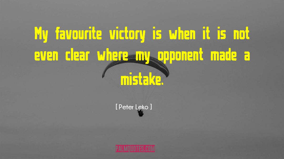 A Clear Vision quotes by Peter Leko