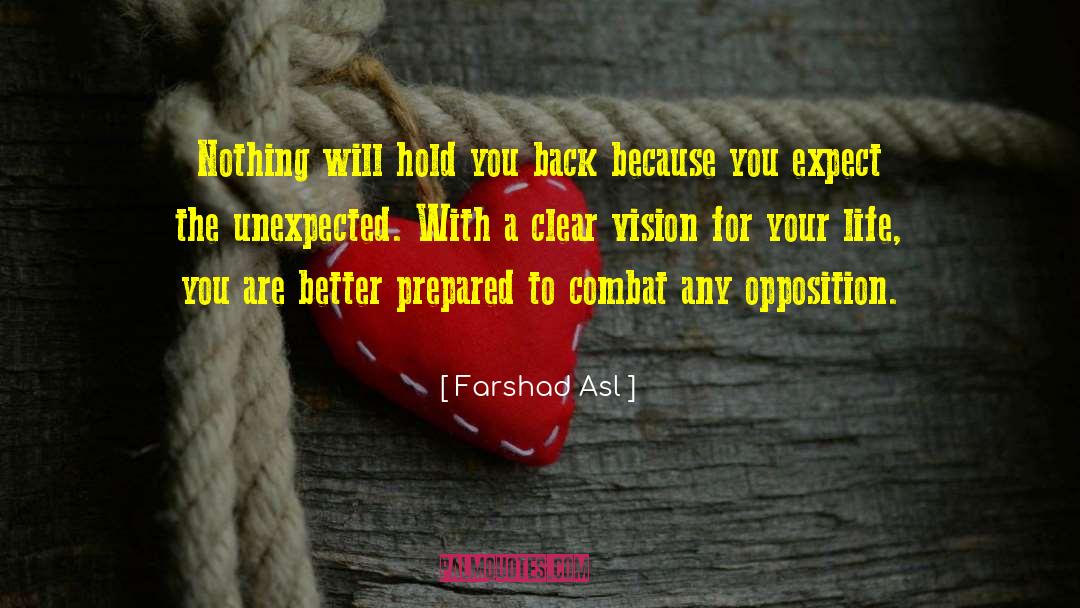 A Clear Vision quotes by Farshad Asl
