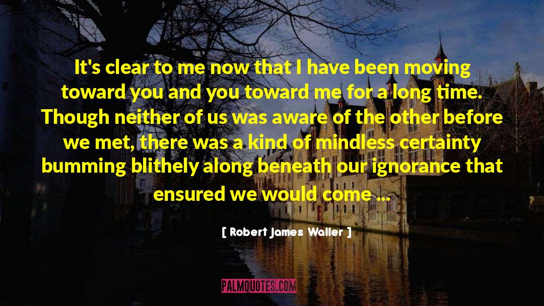 A Clear Vision quotes by Robert James Waller