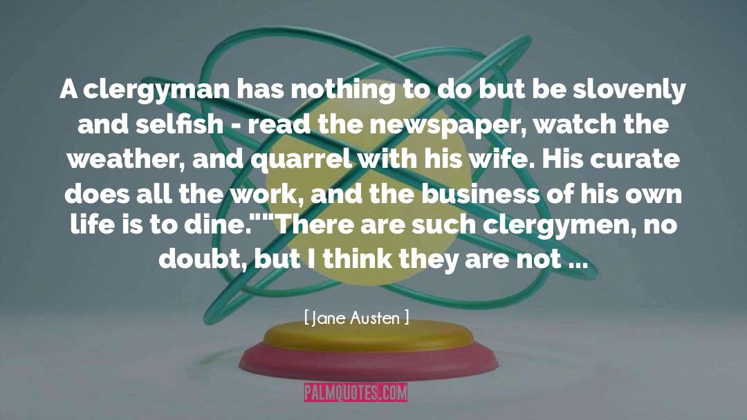 A Clergyman S Daughter quotes by Jane Austen
