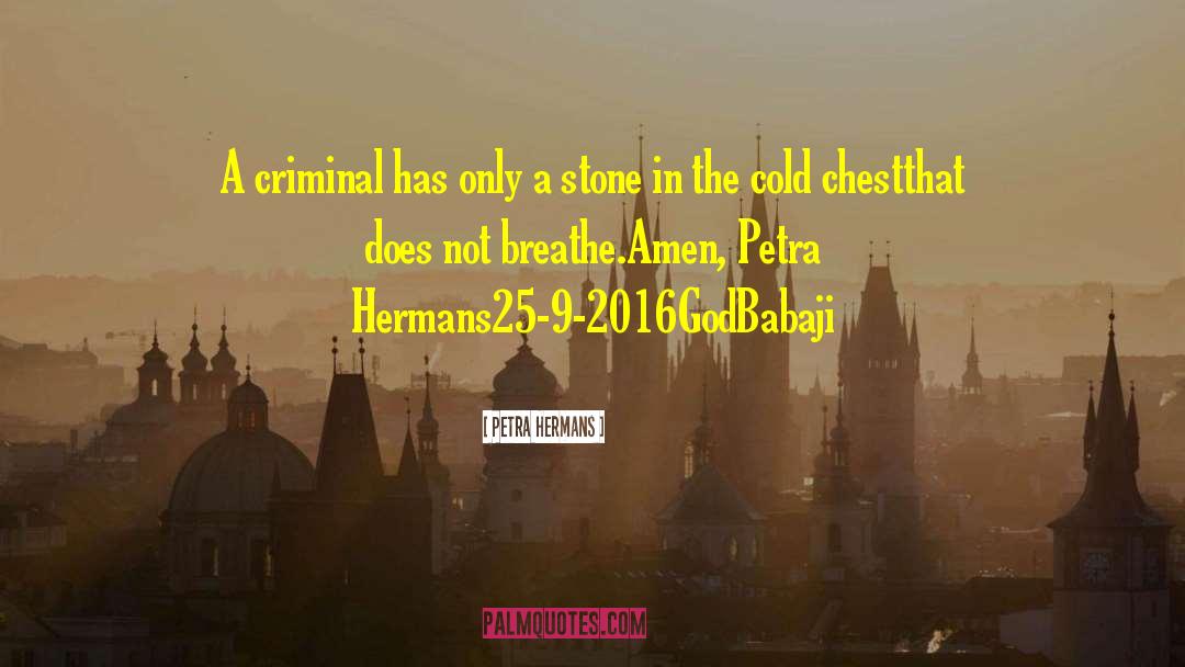 A Cold Chest quotes by Petra Hermans