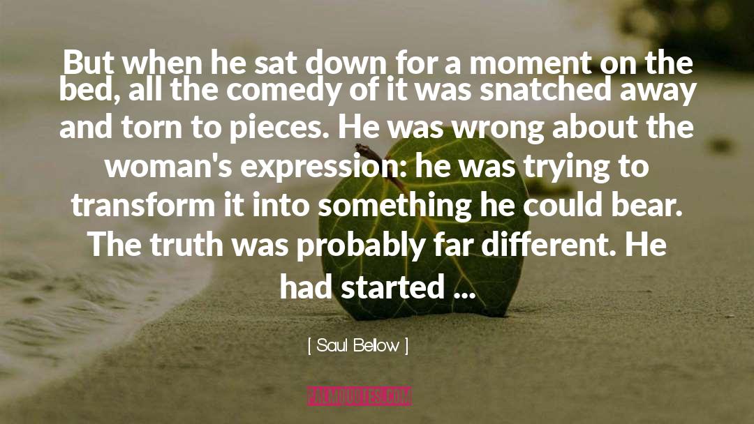 A Comedy Of Errors quotes by Saul Bellow