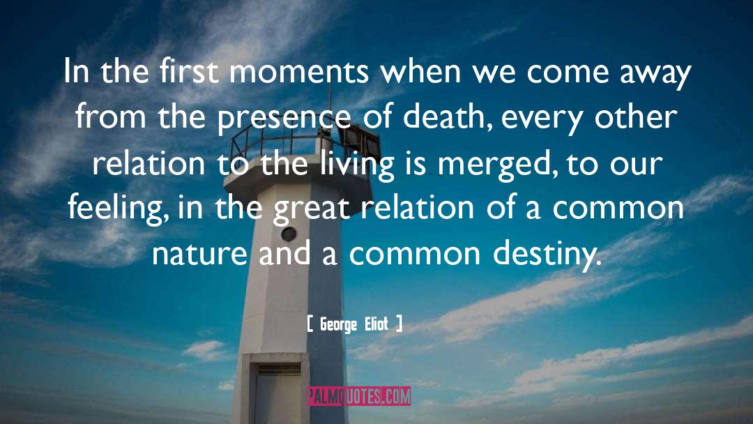 A Common Destiny quotes by George Eliot