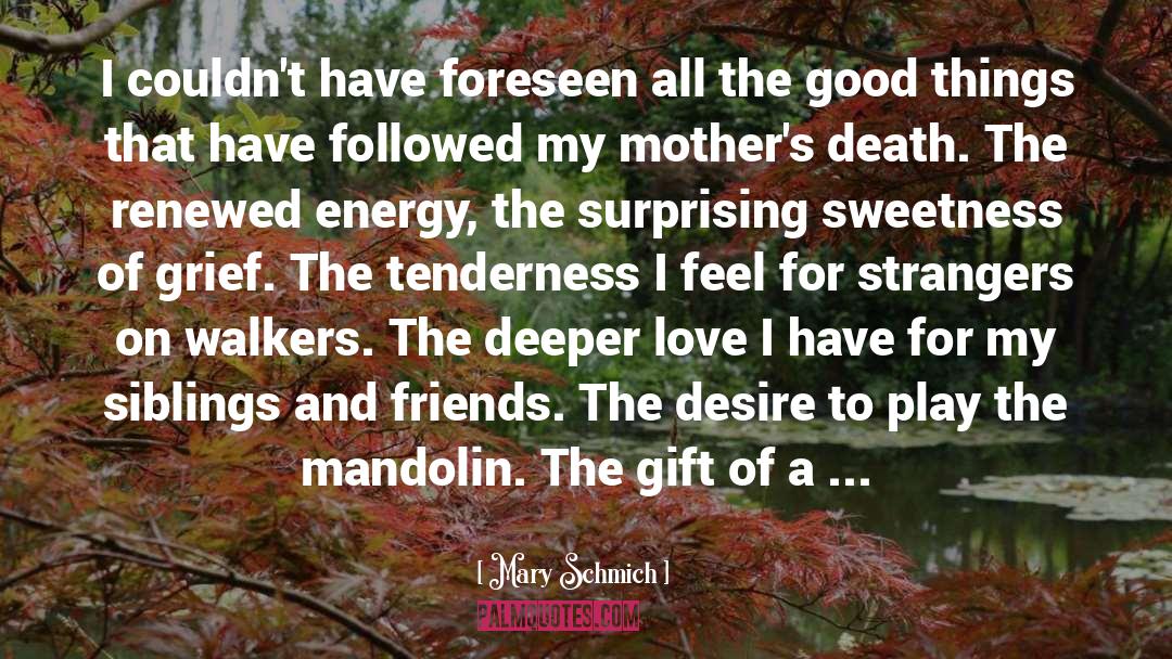 A Deeper Love Inside quotes by Mary Schmich