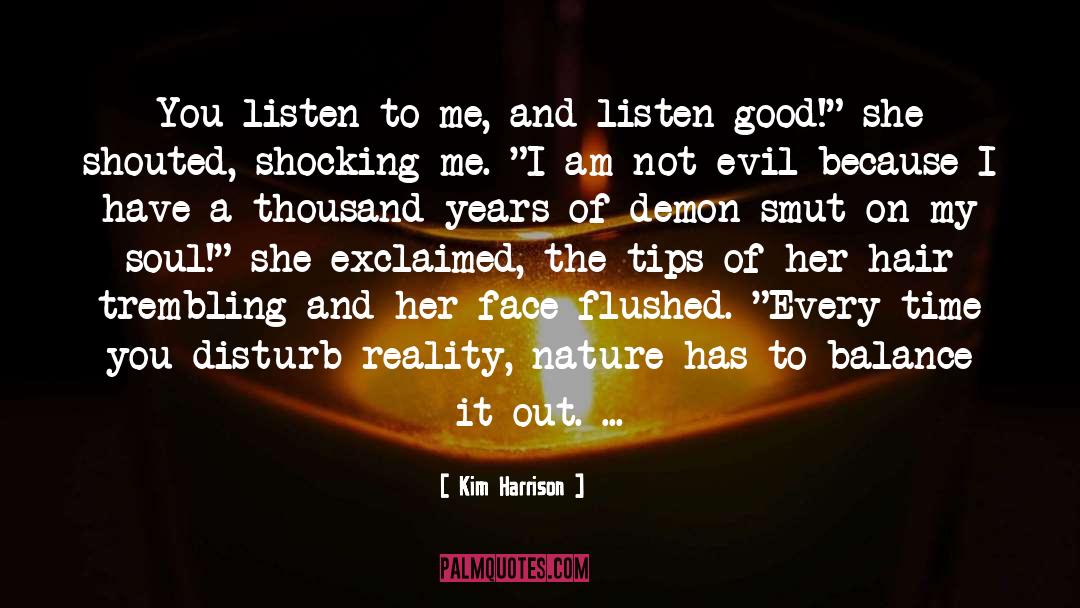 A Demon And Her Scot quotes by Kim Harrison