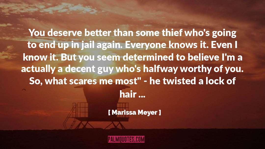 A Determined Man quotes by Marissa Meyer