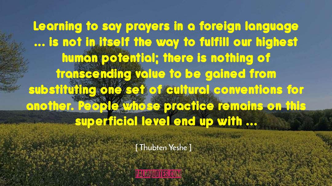 A Devine Set Up quotes by Thubten Yeshe