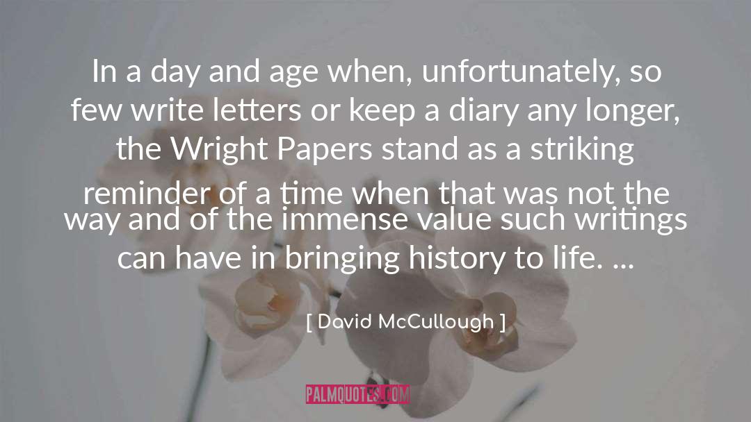 A Diary To Win quotes by David McCullough