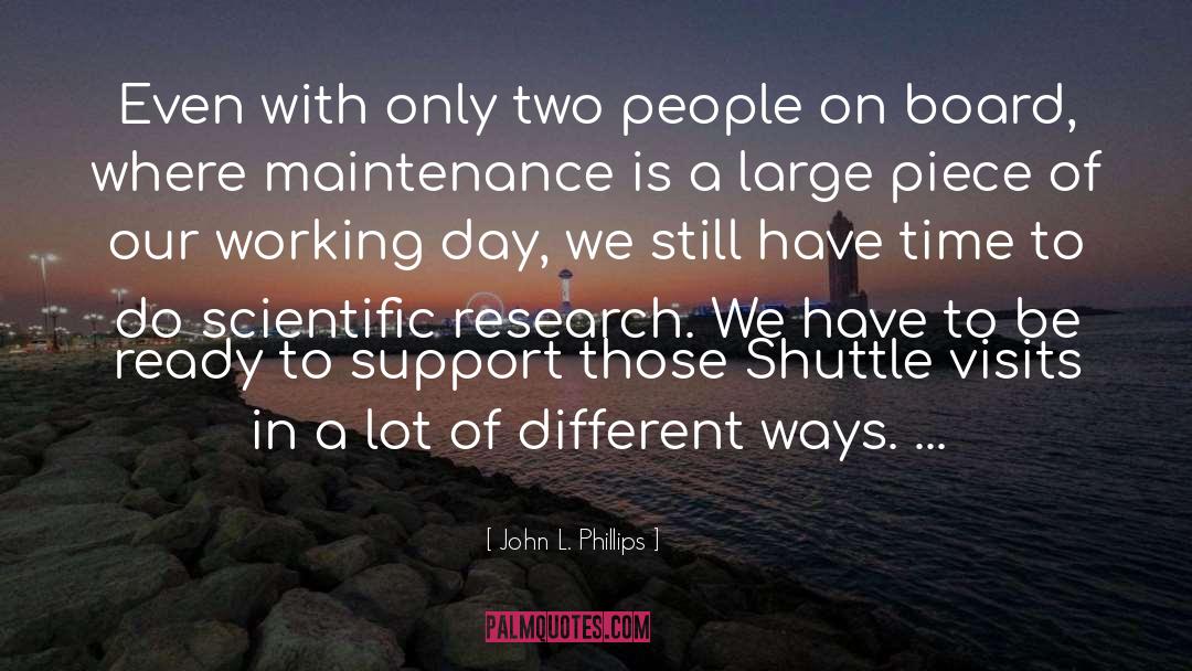 A Different Life quotes by John L. Phillips