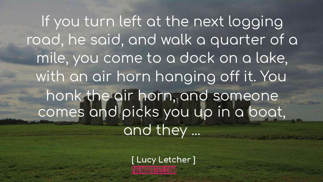 A Dock quotes by Lucy Letcher