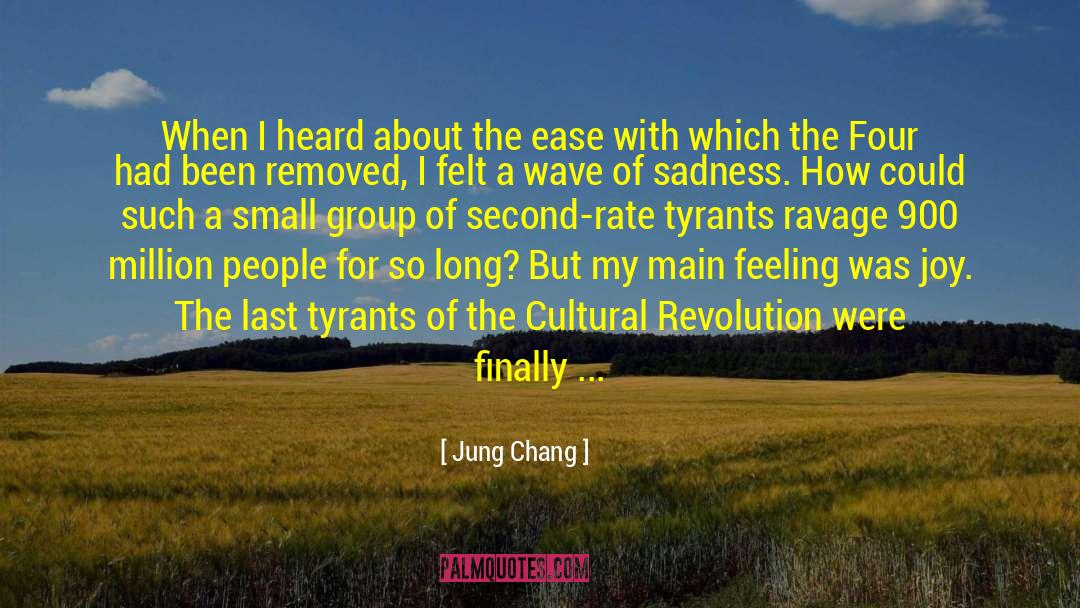 A Earthquake quotes by Jung Chang