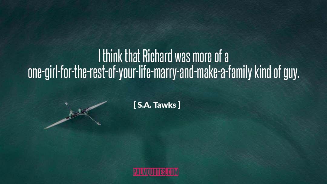 A Family quotes by S.A. Tawks