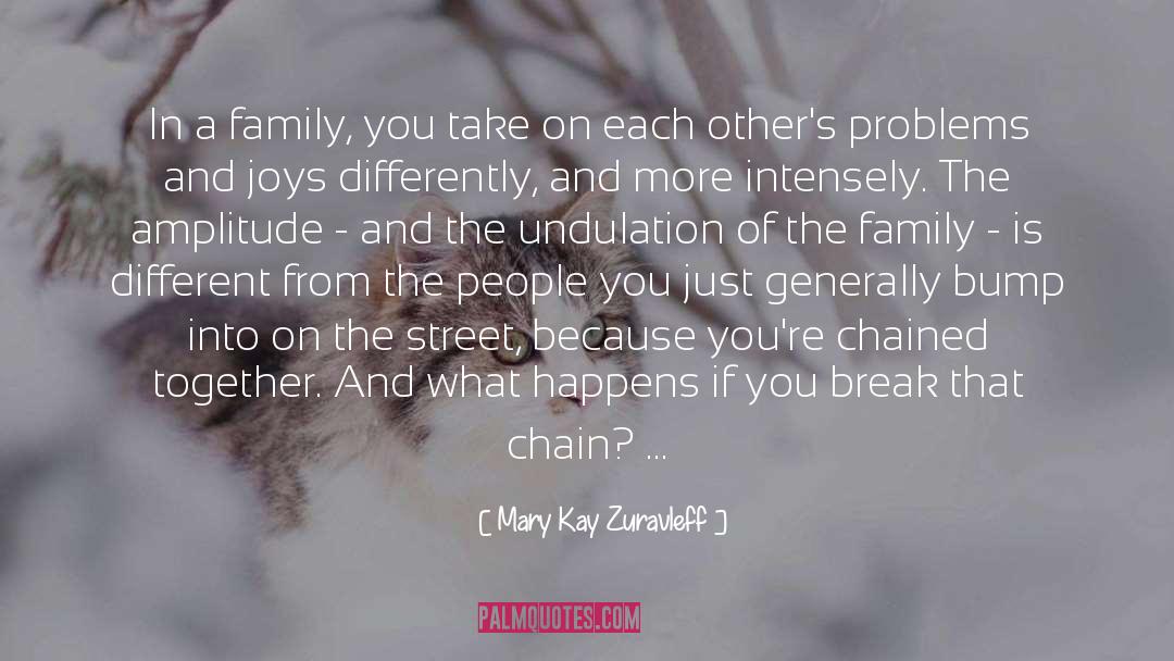 A Family quotes by Mary Kay Zuravleff