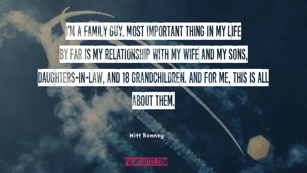 A Family quotes by Mitt Romney