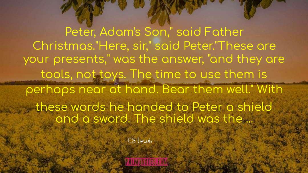 A Father And Daughter Bond quotes by C.S. Lewis