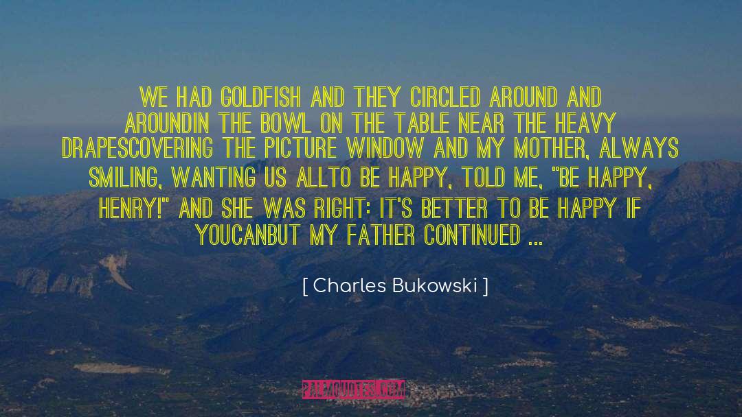 A Fish Bowl quotes by Charles Bukowski