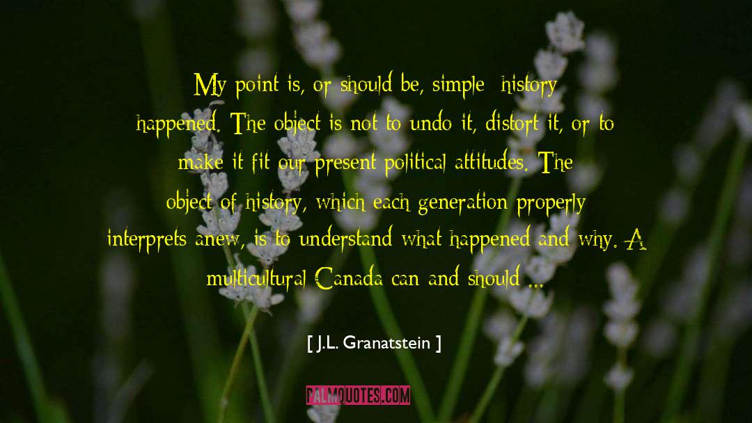 A Folklore For My Generation quotes by J.L. Granatstein