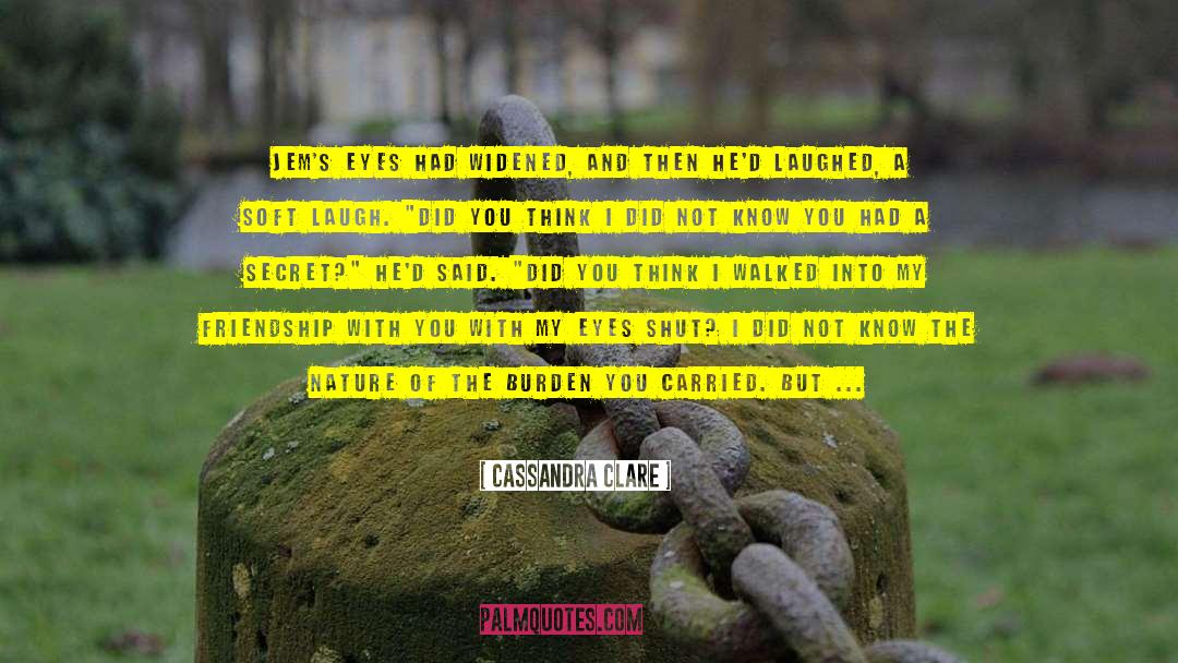 A Friendship Day quotes by Cassandra Clare