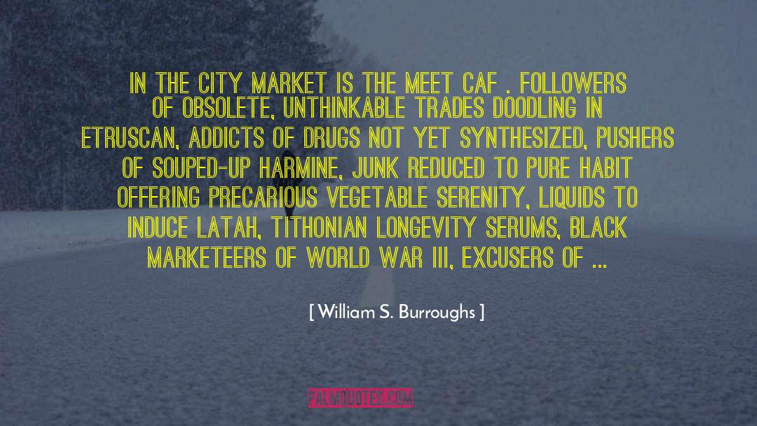 A Gathering Of Shadows quotes by William S. Burroughs