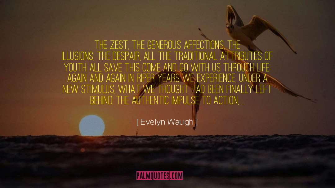 A Generous Person quotes by Evelyn Waugh