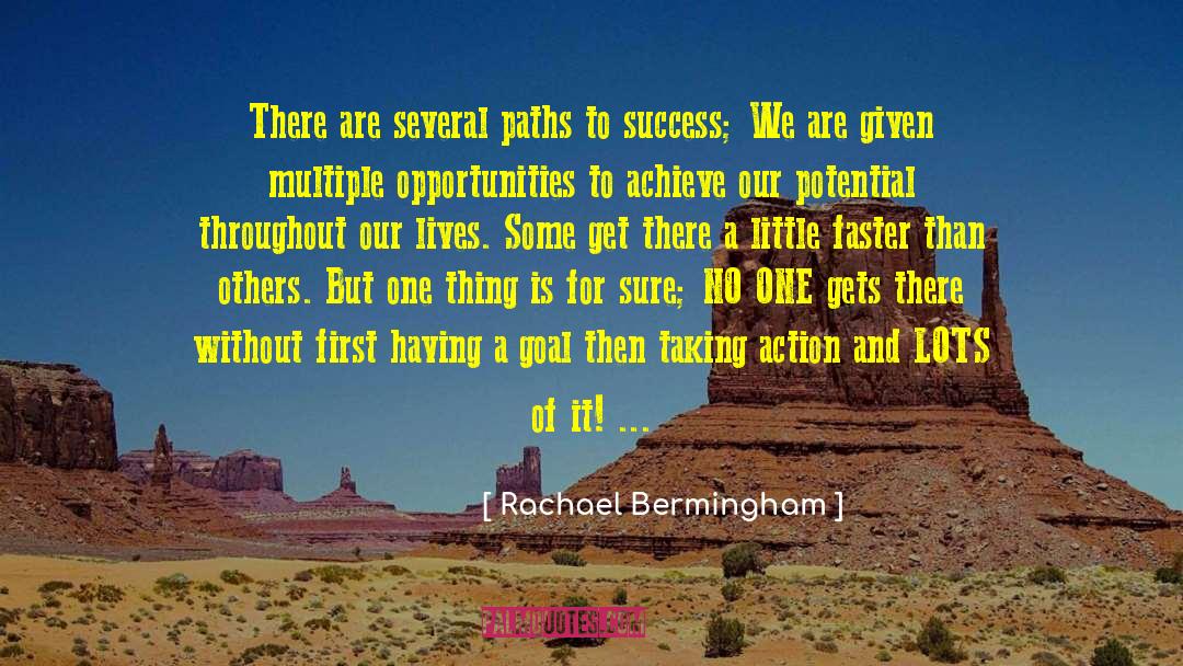 A Goal quotes by Rachael Bermingham