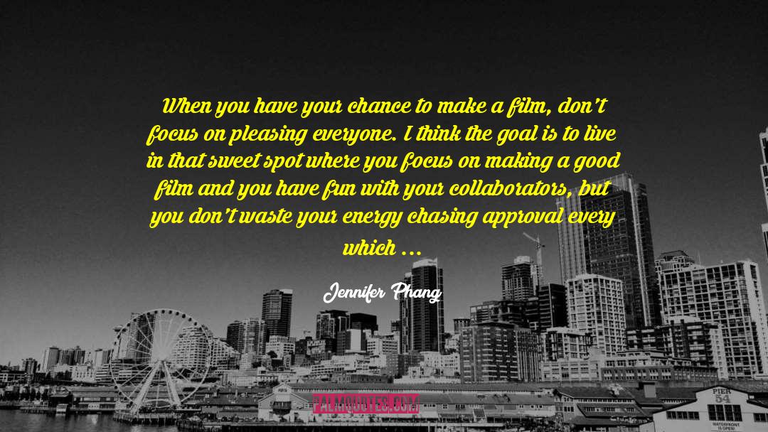 A Goal Should Make You Excited quotes by Jennifer Phang