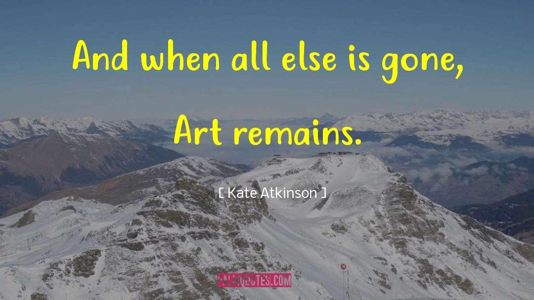 A God In Ruins quotes by Kate Atkinson