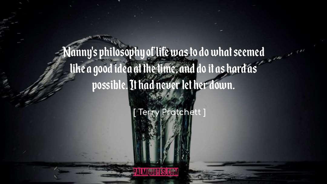 A Good Idea quotes by Terry Pratchett